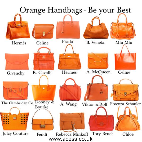 Orange bags