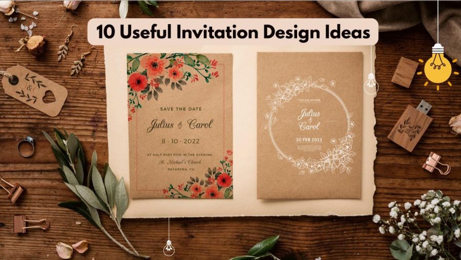 10 Useful Invitation Design Ideas